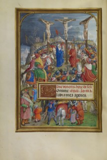 The Crucifixion; Master of James IV of Scotland, Flemish, before 1465 - about 1541, Bruges, Belgium; about 1510 - 1520; Tempera