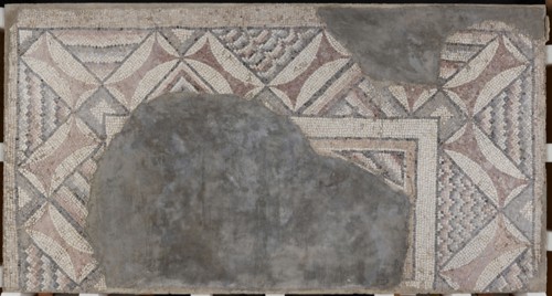 Panel from a Mosaic Floor from Antioch; Antioch, Syria, present-day Antakya, Turkey, about 400; Mosaic; 254 × 139.7 × 5.7 cm