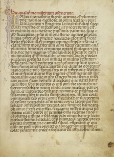 Decorated Initial I; Milan, Lombardia, Italy; about 1400; Tempera colors, gold leaf, and ink on parchment; Leaf: 25.6 x 18.4 cm