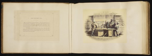 Street Refreshment Stalls; Felice Beato, 1832 - 1909, Japan; 1866 - 1867; Hand-colored Albumen silver