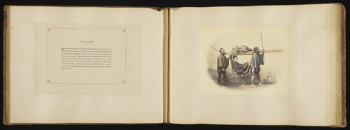 Kango Bearers; Felice Beato, 1832 - 1909, Japan; 1866 - 1867; Hand-colored Albumen silver print