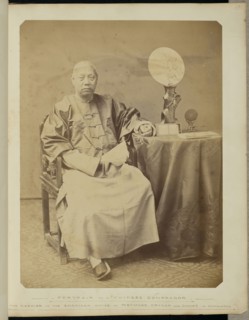 Portrait of a Chinese Comprador - The Cashier in the American House of Wetmore, Cryder and Company in Hong-Kong; William