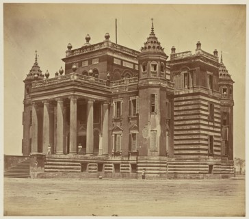 Dilkusha Palace; Felice Beato, 1832 - 1909, India; 1858; Albumen silver print