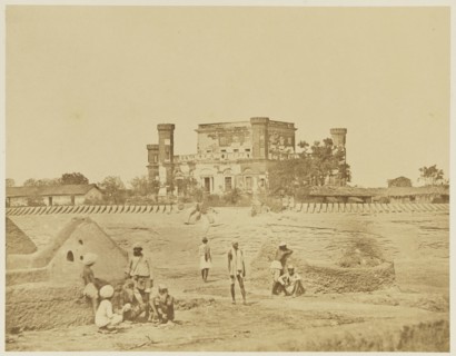Mess House; Felice Beato, 1832 - 1909, India; 1858; Albumen silver print