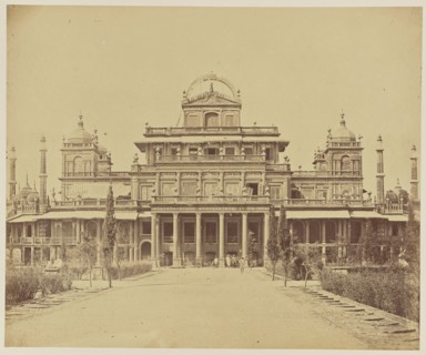 King's Palace; Felice Beato, 1832 - 1909, India; 1858; Albumen silver print