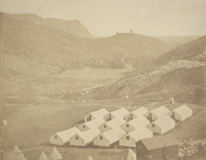 The End of Balaclava Harbor; Attributed to Felice Beato, 1832 - 1909, Attributed to James Robertson