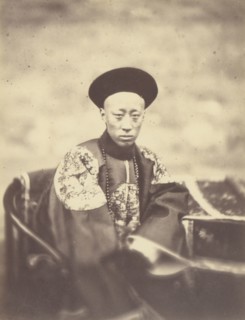 Portrait of Prince Kung, Brother of the Emperor of China, Who Signed the Treaty; Felice Beato, 1832 - 1909