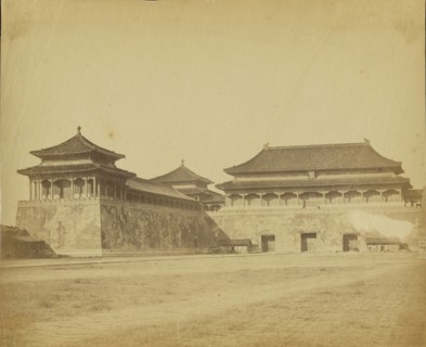 The Emperor's Winter Palace, Peking; Felice Beato, 1832 - 1909, China; 1860; Albumen silver print