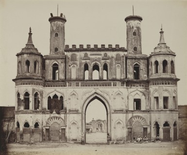 The Motee Mahal; Felice Beato, 1832 - 1909, Henry Hering, 1814 - 1893, India; 1858 - 1862