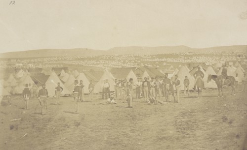 British Encampment Before Sebastopol. The Tents of the 97th in the Foreground; James Robertson, English, 1813 - 1888