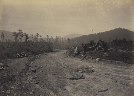 Buzzard Roost, Georgia; George N. Barnard, American, 1819 - 1902, New York, United States; negative about 1865; print 1866
