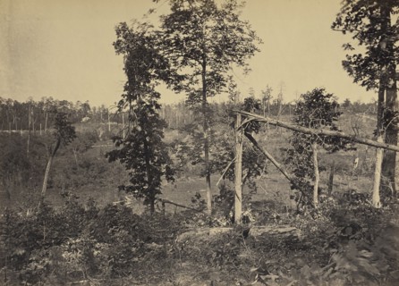 Battle Ground of Resacca, Georgia, No. 2; George N. Barnard, American, 1819 - 1902, New York, United States; negative