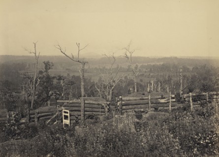 View of Kenesaw Mountain, Georgia; George N. Barnard, American, 1819 - 1902, New York, United States; negative about 1865