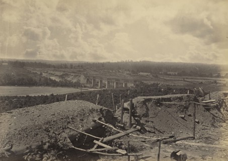 South Bank of the Chattahoochie, Georgia; George N. Barnard, American, 1819 - 1902, New York, United States