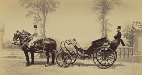 Demi-daumont de la Princesse de Metternich; Louis-Jean Delton, French, 1807 - 1891, Paris, France; 1865; Albumen silver print