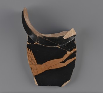 Attic Red-Figure Hydria Fragment, comprised of 2 joined fragments, Berlin Painter, Greek, Attic, active about 500 ca 460 B.C.