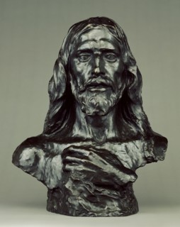 Bust of Christ; Constantin Meunier, Belgian, 1831 - 1905, Belgium; 1900; Bronze; 60 cm, 23 5,8 in