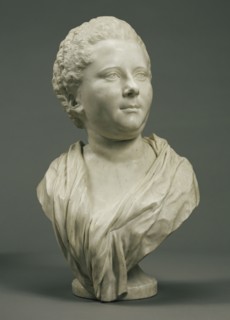 Bust of Mme. Brigitte François Elisabeth de Lansire, née Garnier d'Isle; Jean-Baptiste Pigalle, French, 1714 - 1785, France