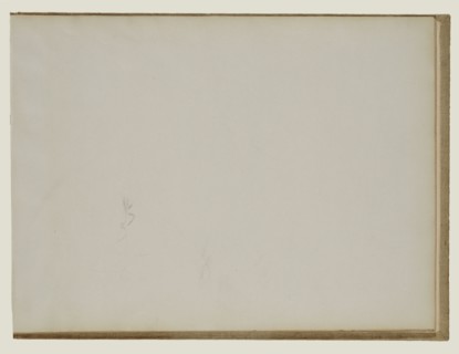 Sketch of Man's Head; Edgar Degas, French, 1834 - 1917, about 1877; Graphite