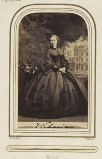 Victoria, Crown Princess of Germany, Princess Royal of Great Britain; Camille Silvy, French, 1834 - 1910, France; about 1860