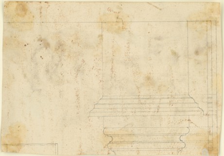 Studies of Four Figures; Giovanni Battista Piranesi, Italian, 1720 - 1778, 1760 - 1765; Pen and brown ink and brown wash