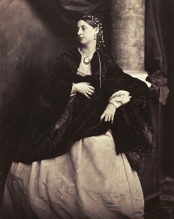Portrait of a Woman; Camille Silvy, French, 1834 - 1910, about 1860; Albumen silver print