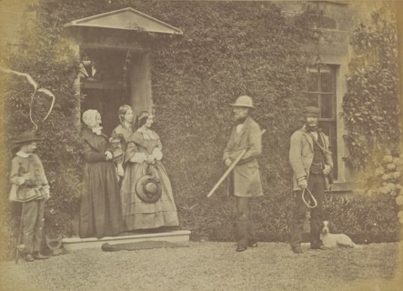 Family Portrait; Unknown, or possibly Dr. John Adamson, Scottish, 1810 - 1870, Scotland; about 1860; Albumen silver print
