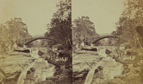 Falls of Garbhalt; Possibly George Washington Wilson, Scottish, 1823 - 1893, Scotland; about 1857; Albumen silver print