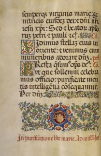 Decorated Initial V; Decorated Initial P; Fra Vincentius a Fundis, Italian, active about 1560s, Nola, Campania, Italy; 1567