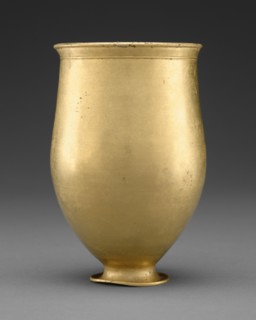 Beaker; Cnidus, Turkey; 1st century; Gold; 13.7 cm, 0.6562 kg, 5 3,8 in., 1.4467 lb., 2001.6