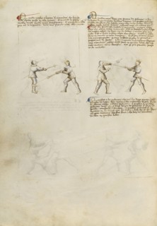 Combat with Implements; Fiore Furlan dei Liberi da Premariacco, Italian, about 1340,1350 - before 1450, Padua, or, Italy