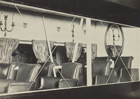 Blimp's gondola; Fédèle Azari, Italian, 1895 - 1930, Italy; 1914 - 1929; Gelatin silver print; 11.3 x 16 cm, 4 7,16 x 6 5,16 in
