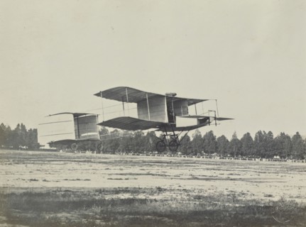 Early Airplane Prototype; Fédèle Azari, Italian, 1895 - 1930, Milan, Italy; 1914 - 1929; Gelatin silver print; 17.2 x 23.4 cm