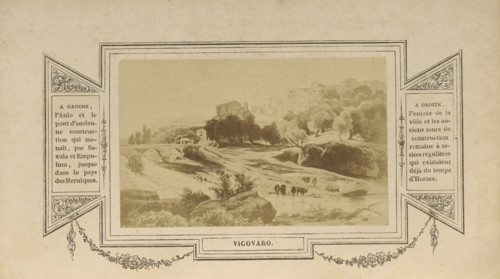 Vicovaro; Ernest Barrias, French, 1841 - 1905, Paris, France; 1855; Albumen silver print