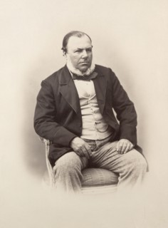 Portrait of a Seated Man; Gustave Le Gray, French, 1820 - 1884, about 1858; Albumen silver print