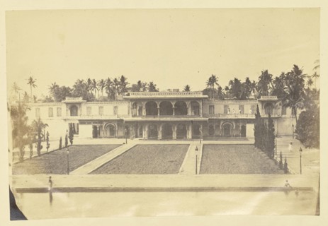 Palace Complex, India; India; about 1863 - 1887; Albumen silver print