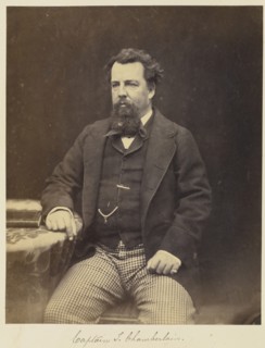 Captain J. Chamberlain; Attributed to Felice Beato, 1832 - 1909, India; 1858 - 1859; Albumen silver print