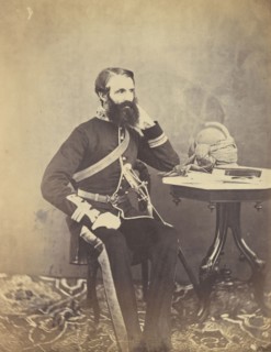 General Renny; India; 1858 - 1869; Albumen silver print