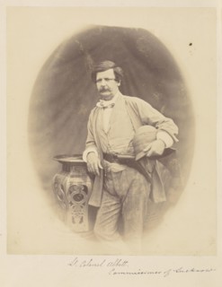 Lieutenant-Colonel Abbott, Commissioner of Lucknow; Felice Beato, 1832 - 1909, India; 1858 - 1859; Albumen
