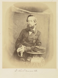 Lieutenant-Colonel Norman, C.B; Felice Beato, 1832 - 1909, India; 1858 - 1859; Albumen silver print