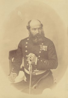 Lieutenant-Colonel Pratt, C.B; India; 1858 - 1869; Albumen silver print