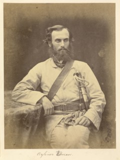 Ayliner Vivian; Attributed to Felice Beato, 1832 - 1909, India; 1858 - 1859; Albumen silver print