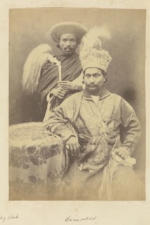 Doresetoter, Son of Umjud Ally Shah, and His Servant; Attributed to Felice Beato, 1832 - 1909, India; 1858