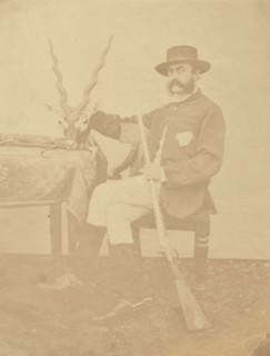 Dr. Cannon, Civil Surgeon, Lucknow, 1867; India; 1867; Albumen silver print