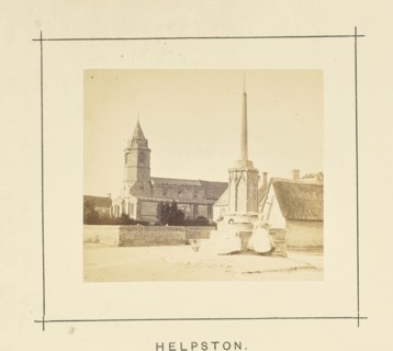 Helpston; William Ball, British, active 1860s - 1870s, London, England; 1868; Albumen silver print