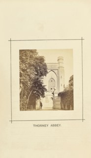 Thorney Abbey; William Ball, British, active 1860s - 1870s, London, England; 1868; Albumen silver print