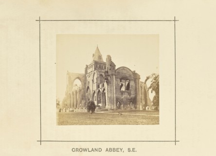 Crowland Abbey; William Ball, British, active 1860s - 1870s, London, England; 1868; Albumen silver print
