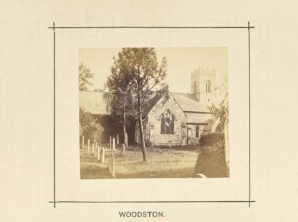 Woodston; William Ball, British, active 1860s - 1870s, London, England; 1868; Albumen silver print