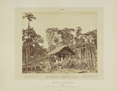 Sitio de Tapuyas; Albert Frisch, German, 1840 - 1918, Brazil; about 1867; Albumen silver print