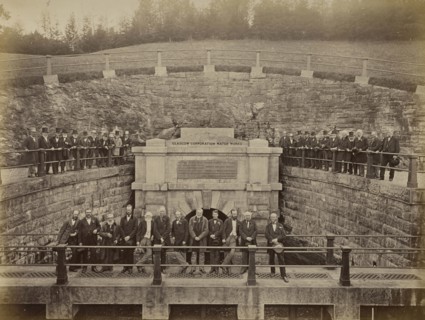 Inlet to Tunnel, Loch Katrine; Thomas Annan, Scottish,1829 - 1887, Glasgow, Scotland; negative 1876; print 1877; Albumen silver